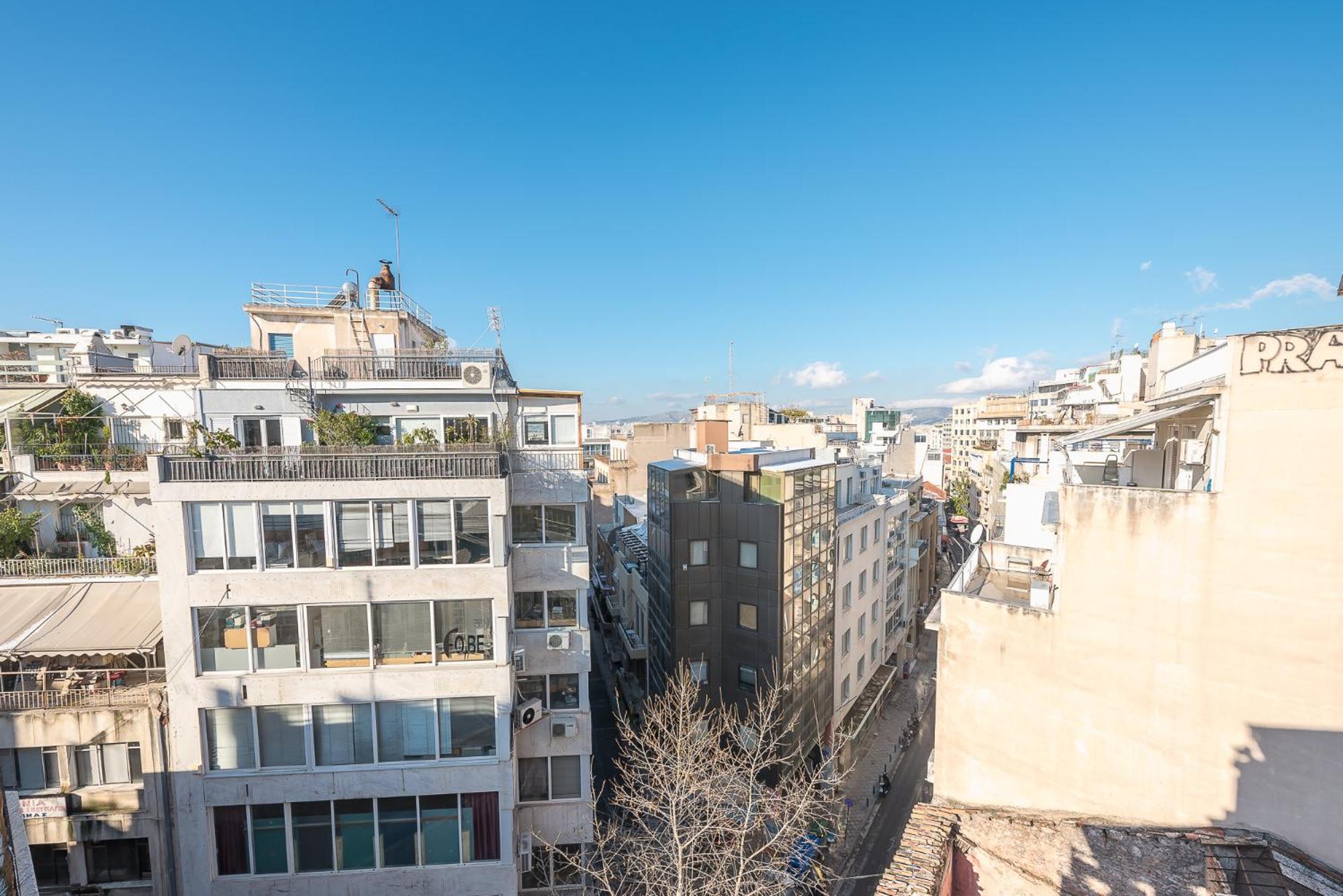 Stunning Acropolis View At City Center Atena Exterior foto